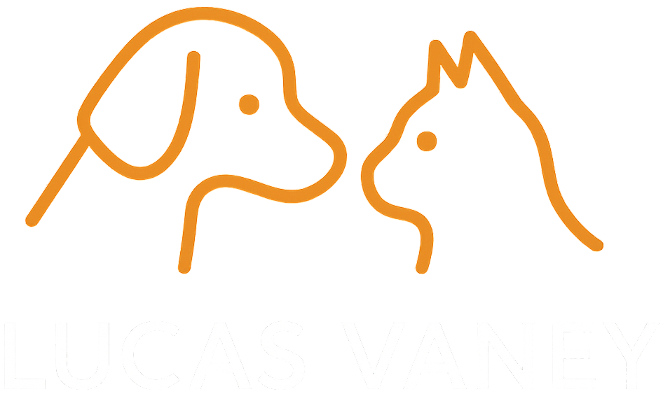 Logo de Lucas Vaney, comportementaliste canin et félin